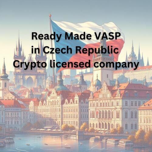 Ready made VASP/Crypto Company in Czech Republic