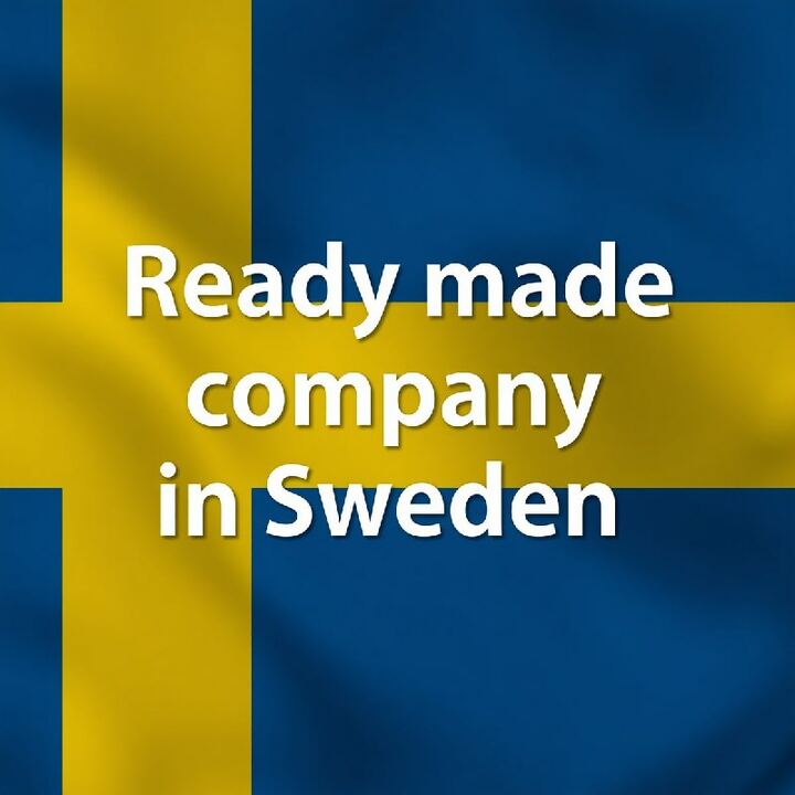 Swedish Limited Company for Sale with VAT, F Tax and Bank Account